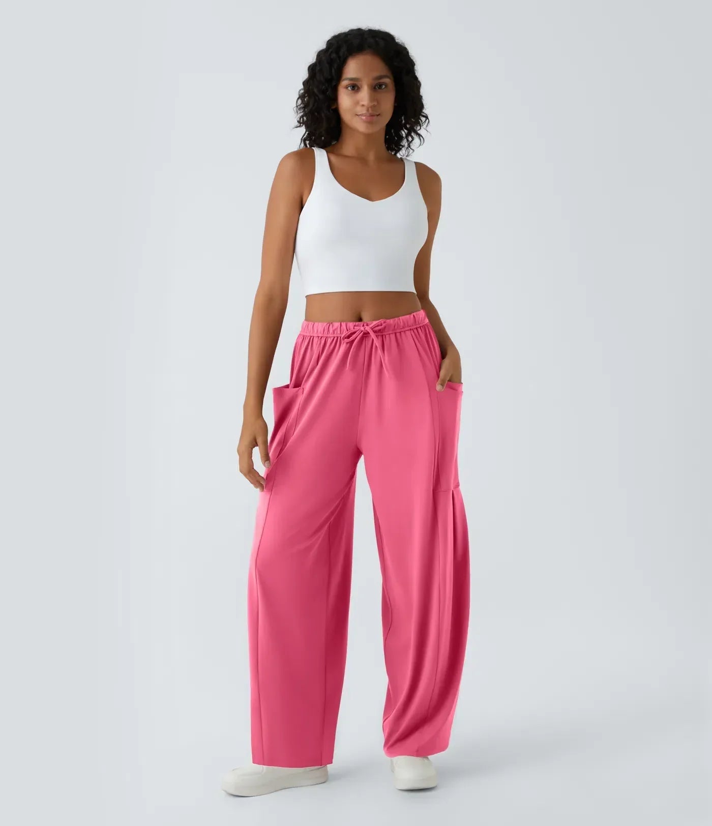Serena | Wide Women’s Pants with Elastic and Modern Fit