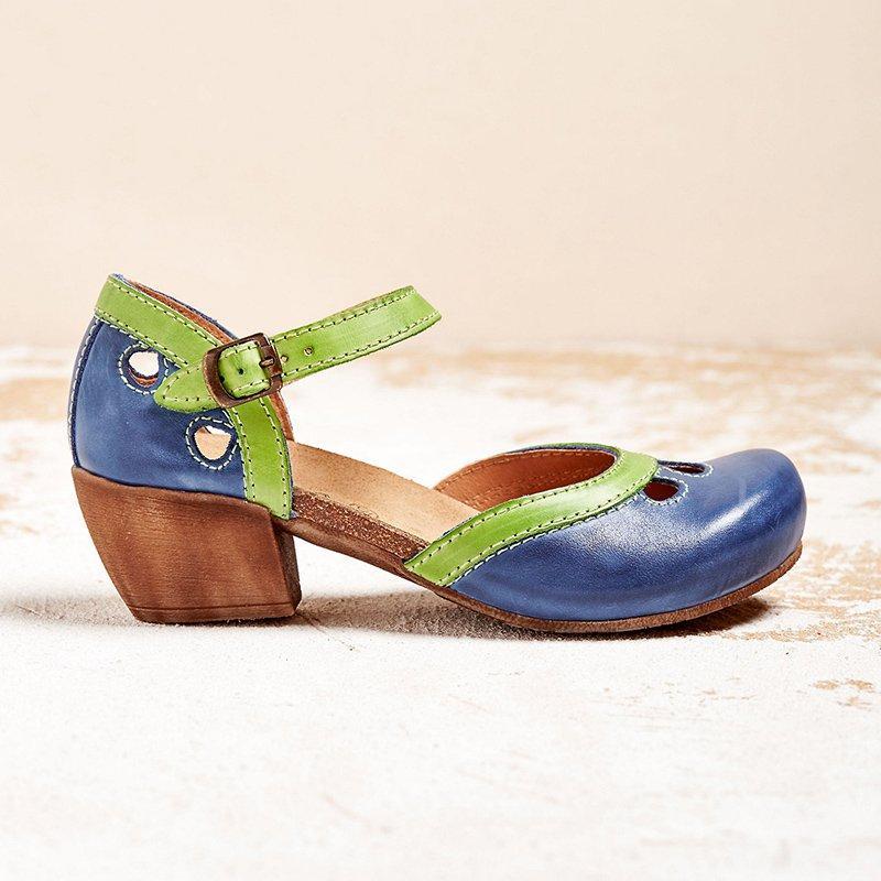 Amalia | Comfortable Sandals with Low Heels