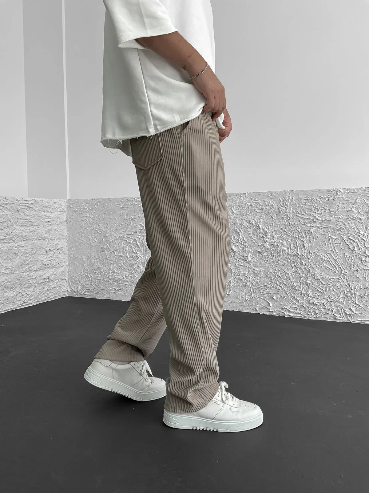 Christophe | Fashionable Wide-Leg Pants with Elastic Waistband