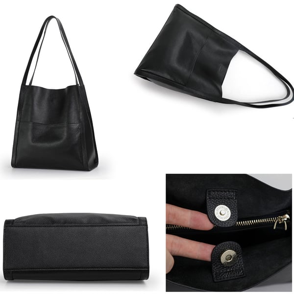 BEATRICE | Classic Leather Shoulder Bag for Women