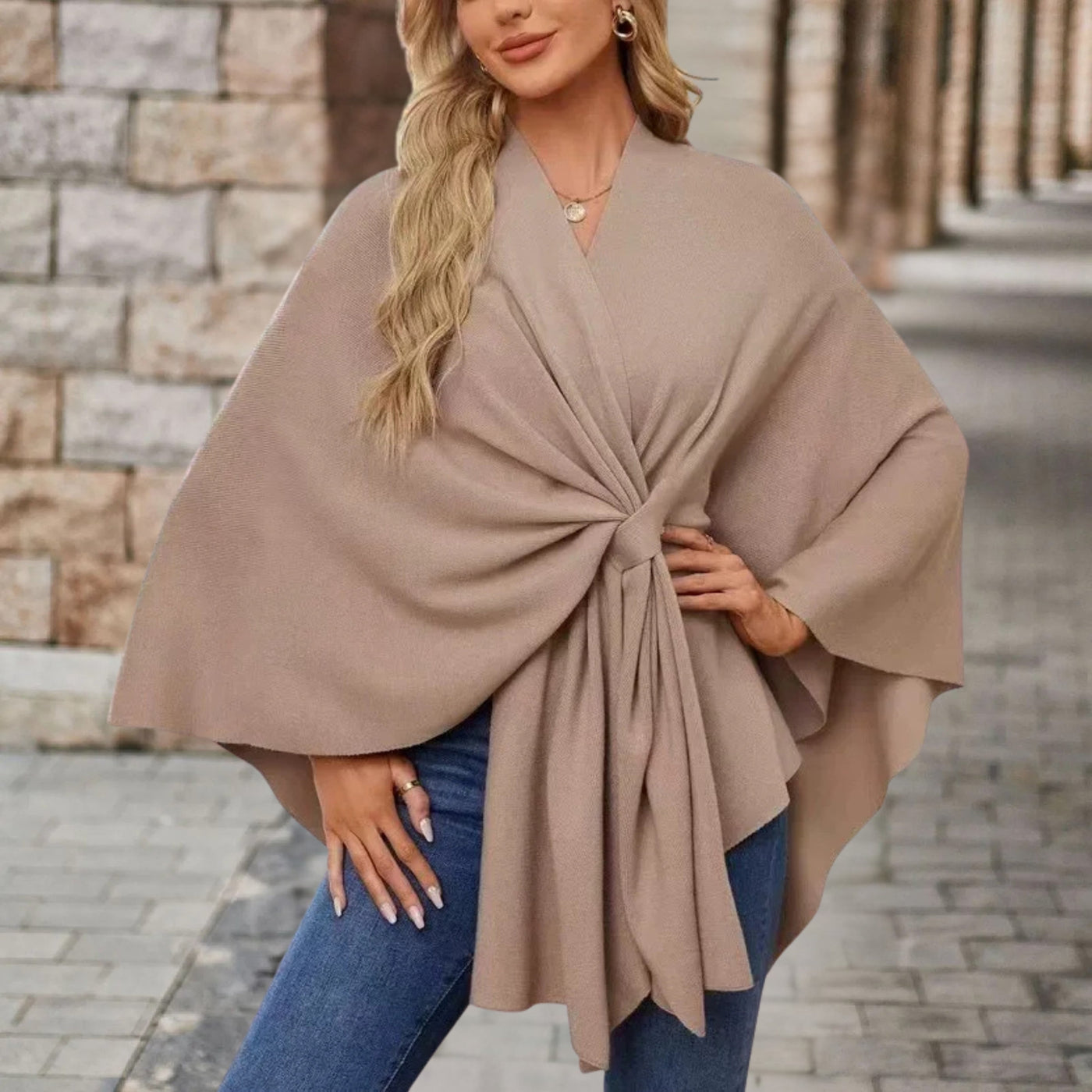 Maya | Timeless Women’s Poncho for Everyday & Leisure