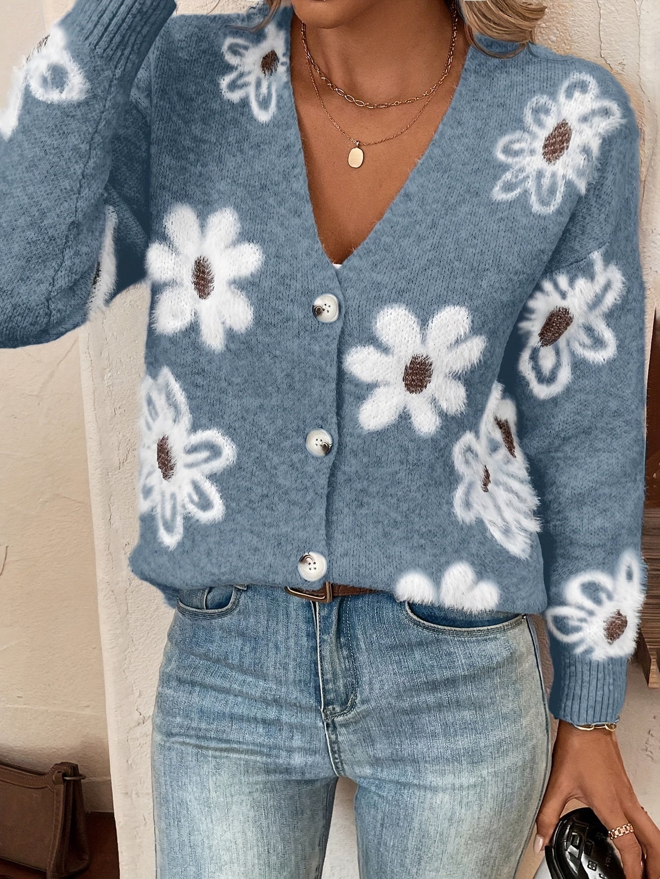 Julia | Floral Cardigan for Feminine Looks