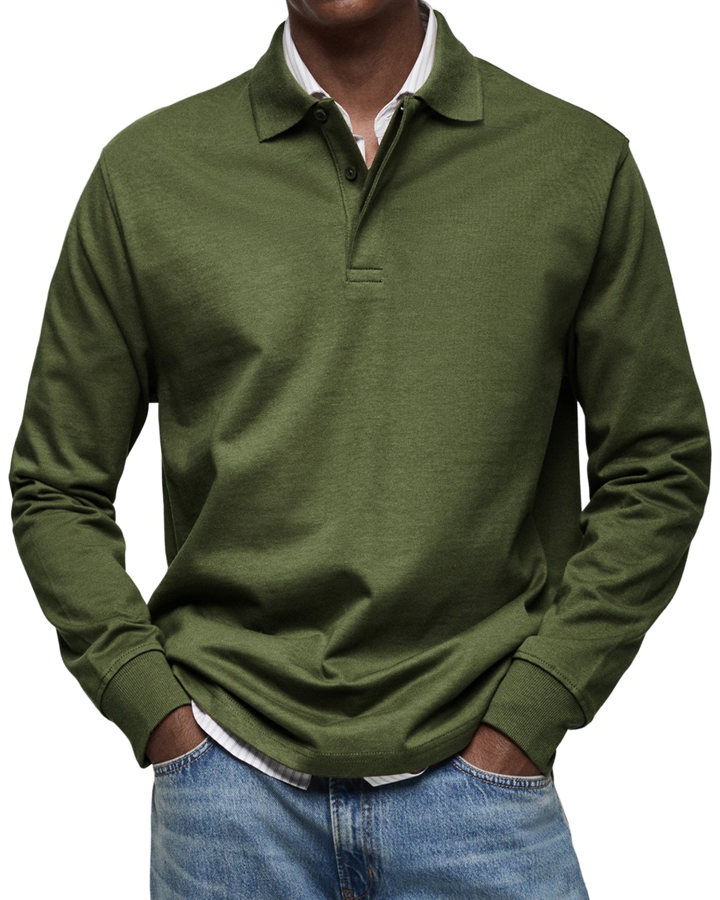 Sophie | Comfortable Long-Sleeve Polo Shirt