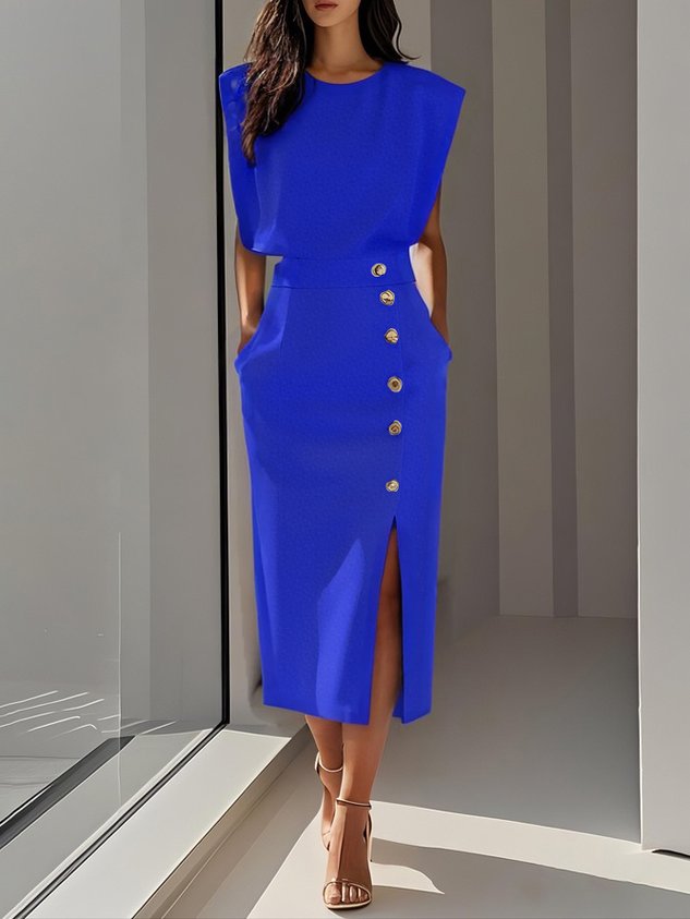 Selina | Stylish Women’s Casual Dress with V-Neckline
