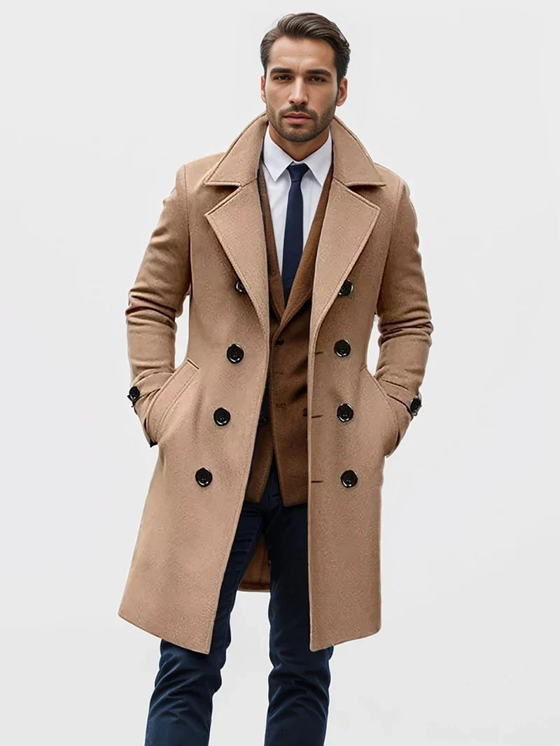 Victor | Classic Men’s Trench Coat with Timeless Style
