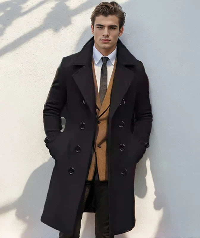 Victor | Classic Men’s Trench Coat with Timeless Style