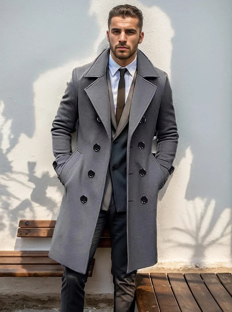 Victor | Classic Men’s Trench Coat with Timeless Style