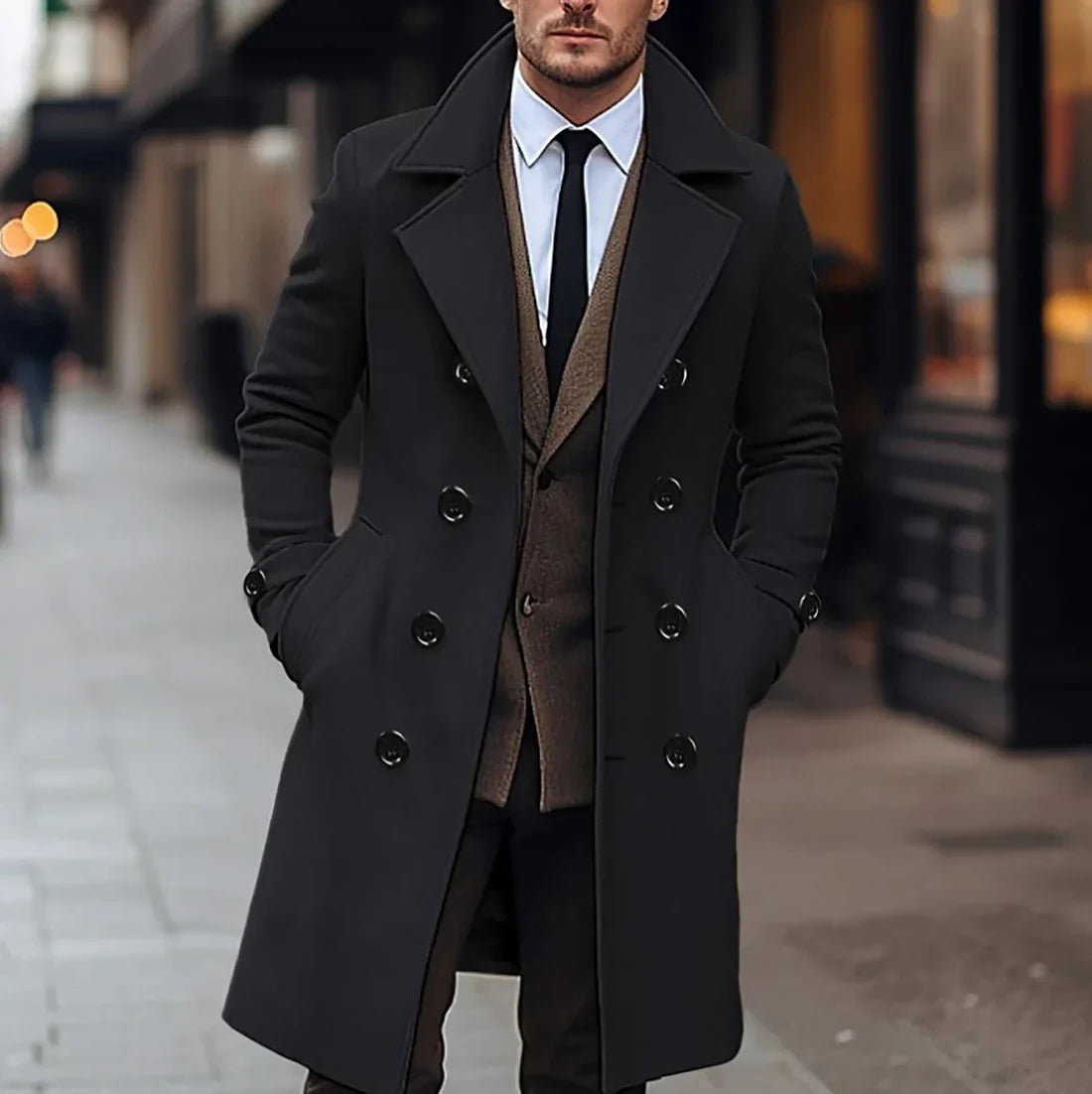 Victor | Classic Men’s Trench Coat with Timeless Style