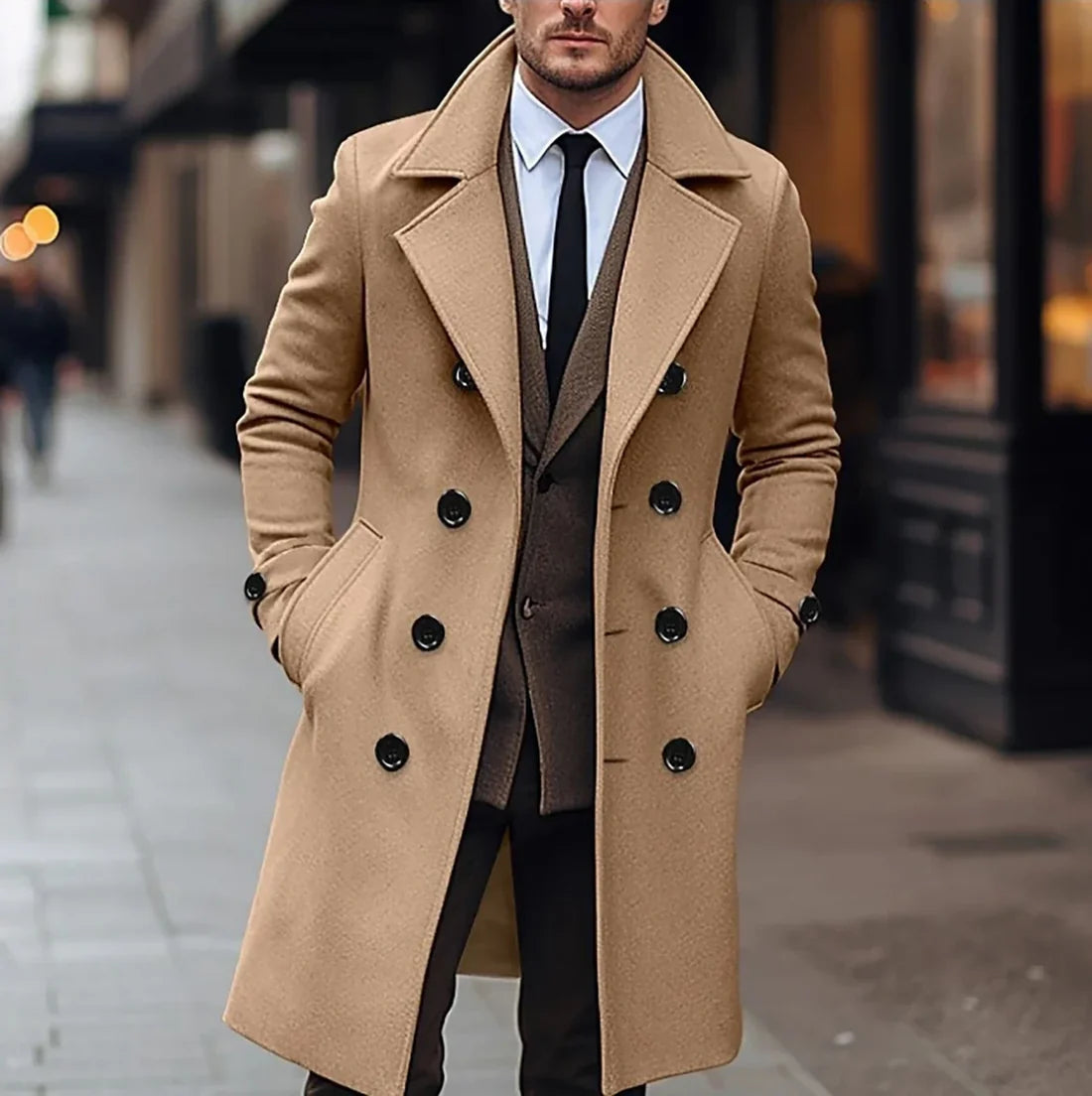 Victor | Classic Men’s Trench Coat with Timeless Style