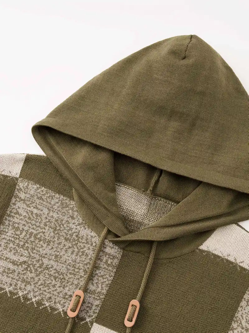 Cassian | Comfortable Knit Sweater with Fashionable Hoodie