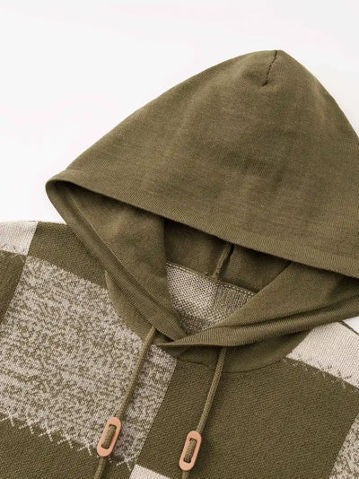 Cassian | Comfortable Knit Sweater with Fashionable Hoodie