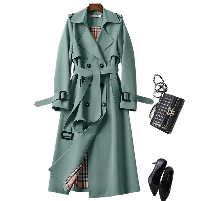 ISLA | Classic Belted Trench Coat for Women