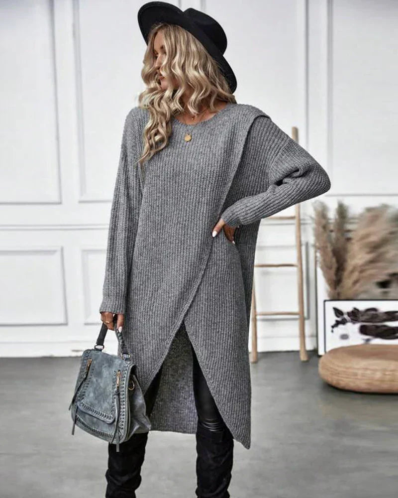 Mireille | Long Oversize Sweater in Modern Style