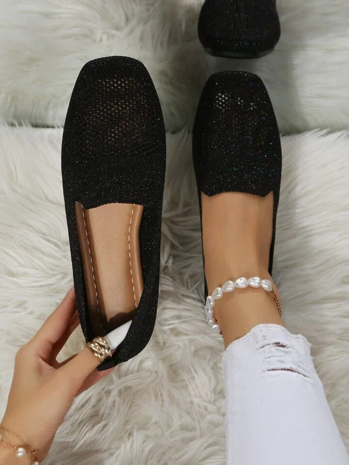 SOPHIA | Woven Orthopedic Moccasins Shoes