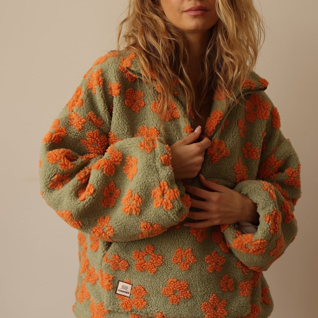 Mara | Stylish Women’s Fleece Jacket with Comfort Fit