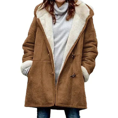 Lena | Women’s Hooded Coat – Casual & Comfortable