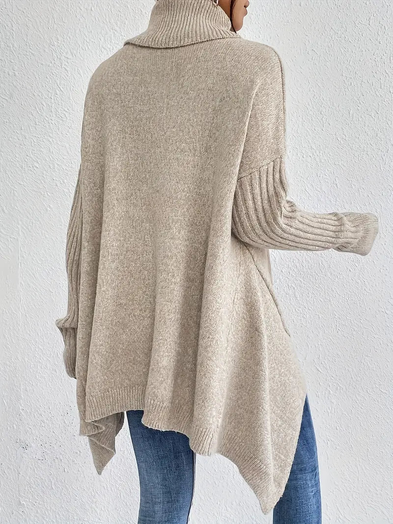 Elena | Warm Women’s Turtleneck Sweater with Comfort Fit