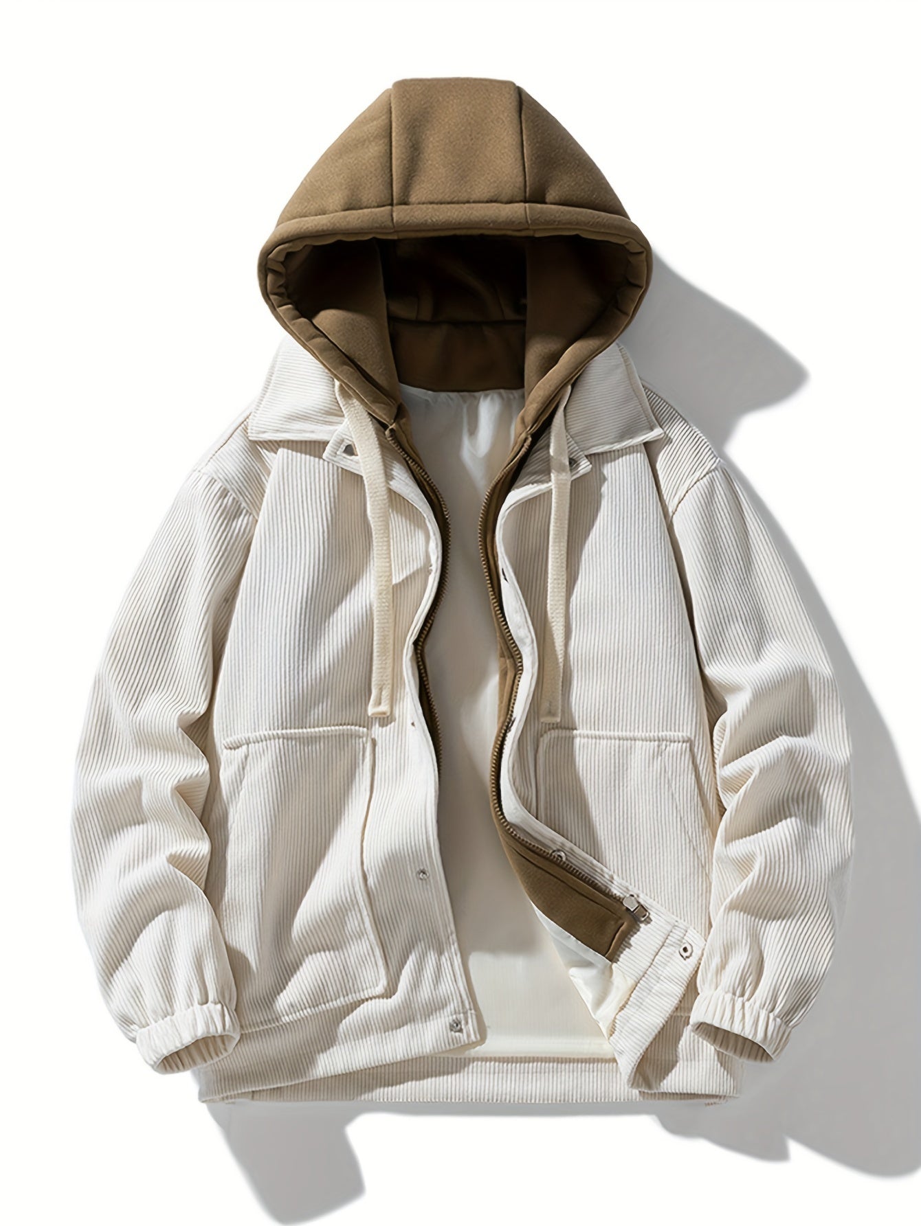 DAMIEN | Long Sleeve Jacket with Practical Front Pocket