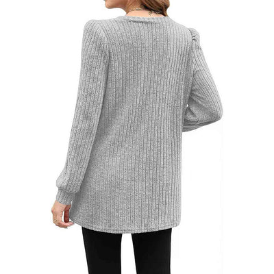 Maya | Classic Long Sleeve Tunic with Practical Pockets