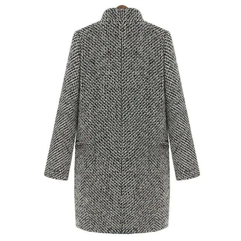 Vanessa | Elegant Long Jacket in Midi Cut