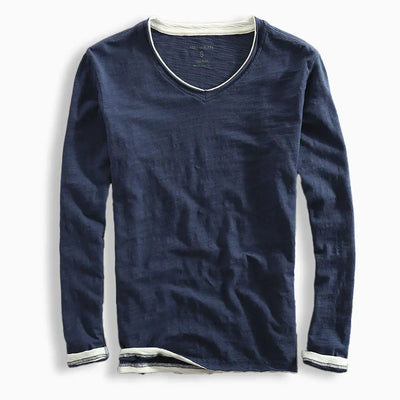 Rinzo Long-Sleeve Shirt Made of Cotton