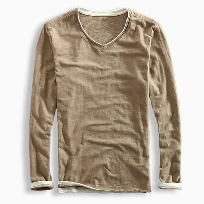 Rinzo Long-Sleeve Shirt Made of Cotton