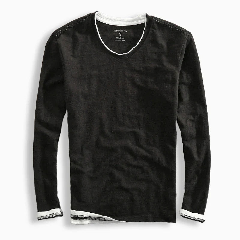 Rinzo Long-Sleeve Shirt Made of Cotton