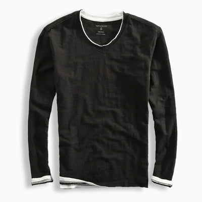Rinzo Long-Sleeve Shirt Made of Cotton