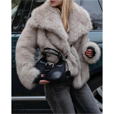 Seraphina | Cozy Women’s Jacket Made of Premium Faux Fur
