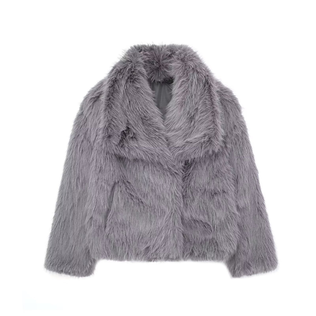 Seraphina | Cozy Women’s Jacket Made of Premium Faux Fur