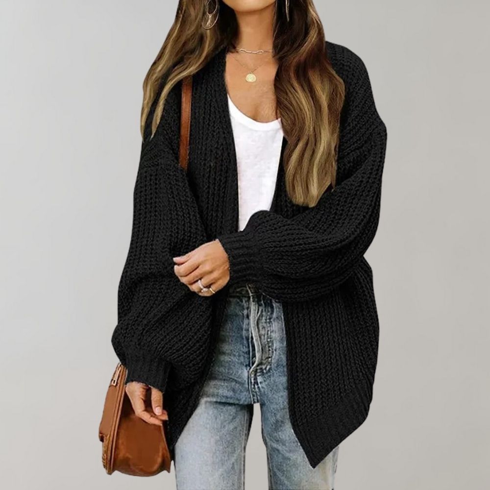 Mira | Casual Open Women’s Cardigan in Chunky Knit
