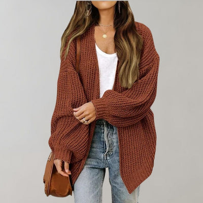 Mira | Casual Open Women’s Cardigan in Chunky Knit