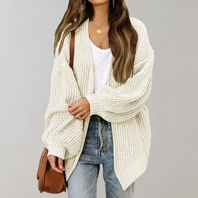 Mira | Casual Open Women’s Cardigan in Chunky Knit