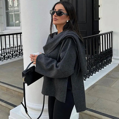 Sofia | Women’s Oversized Coat – Cozy & Casual