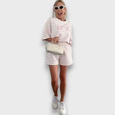 AMELIE | Two-Piece Set with Elegant Riviera Charm