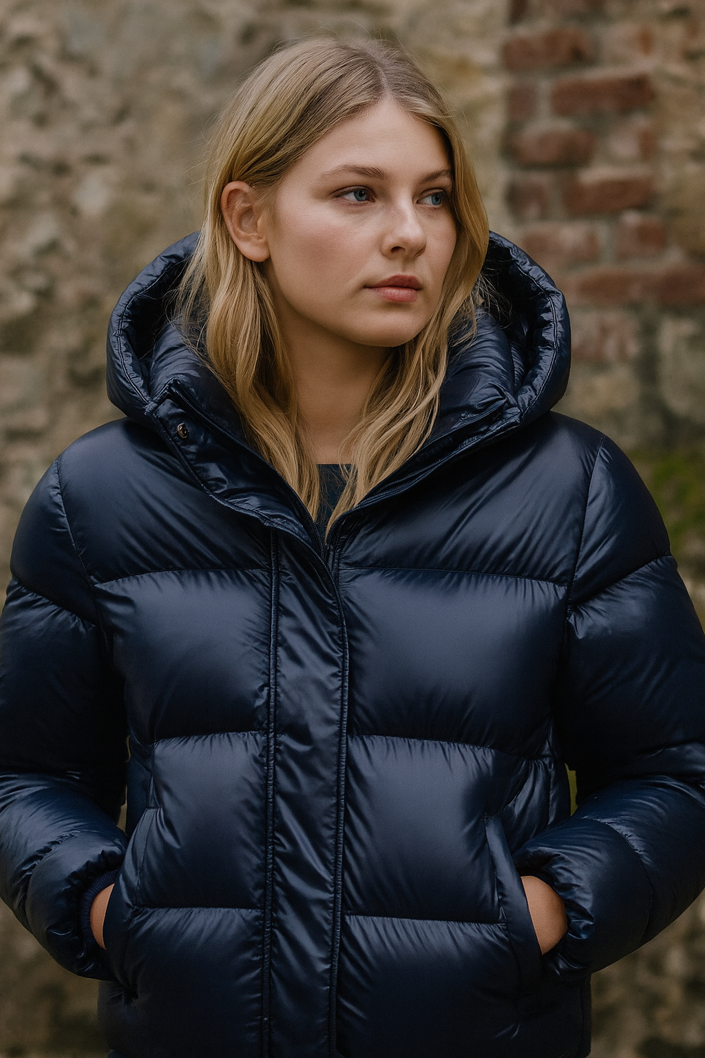 MARIELLE | Women’s Puffer Jacket with Quilted Pattern