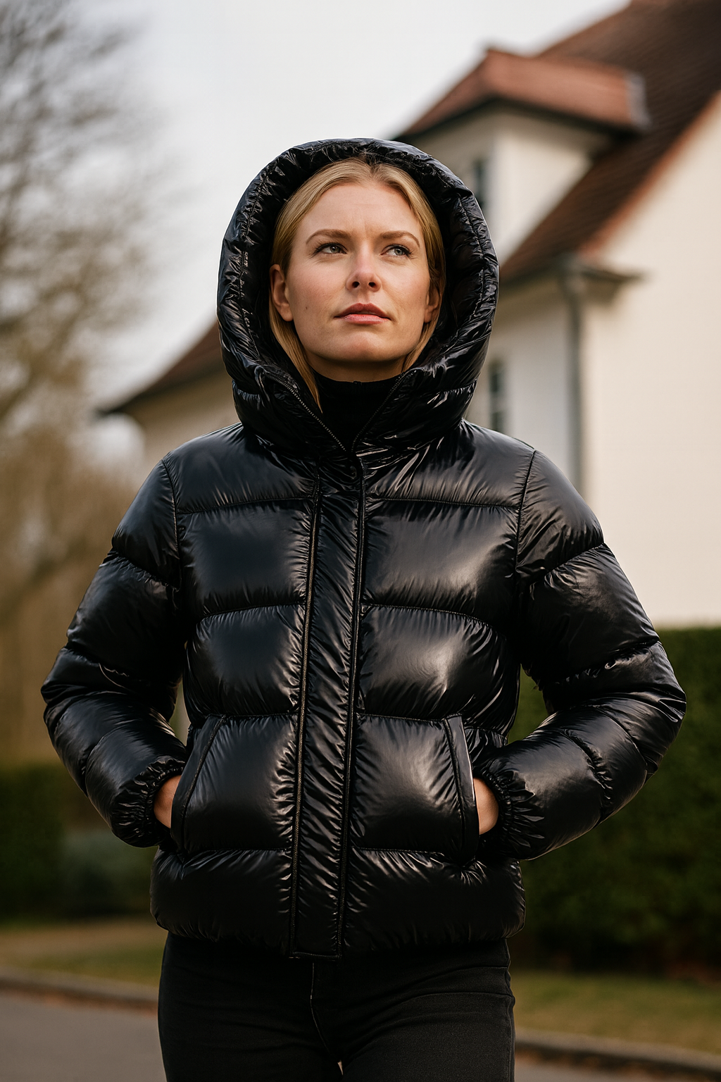 MARIELLE | Women’s Puffer Jacket with Quilted Pattern