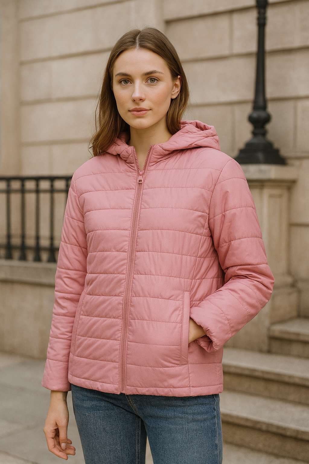 EDRIC | New Quilted Jacket with White Down Filling