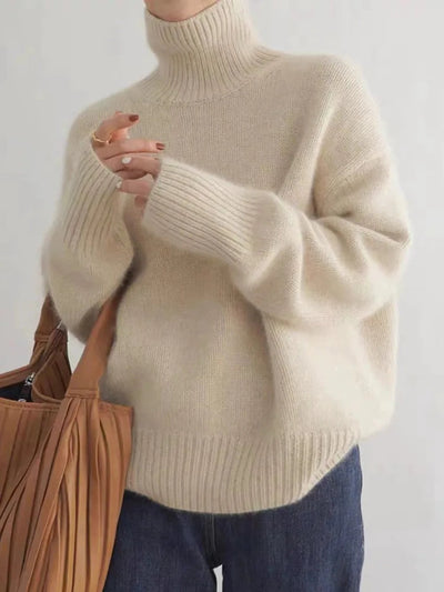 ISOLDE | Soft Knitted Turtleneck Sweater
