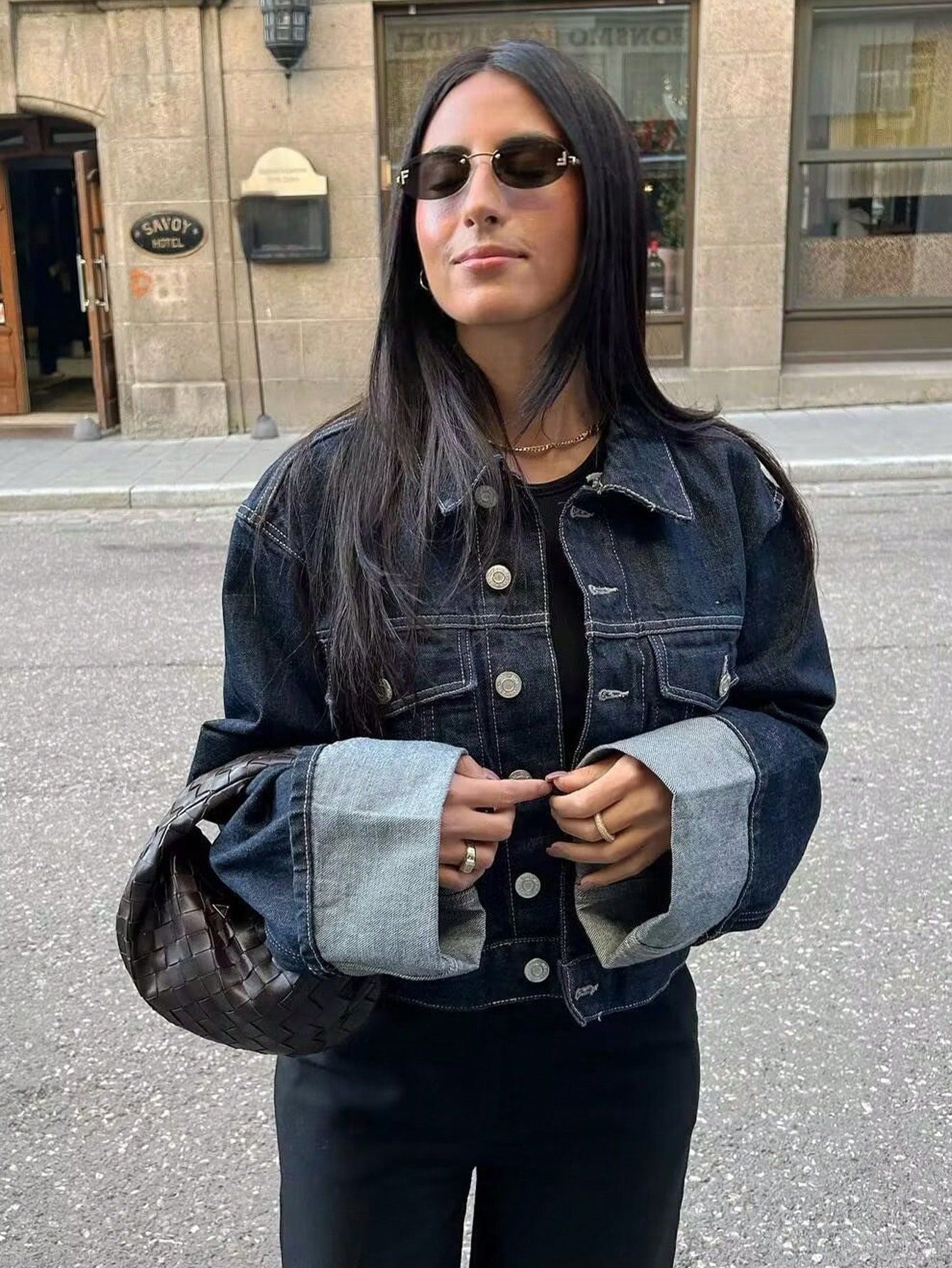 Lena | Casual Women’s Jacket with Roll-Up Sleeves