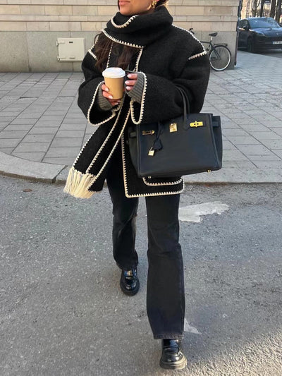 Clara | Women’s Scarf Jacket for Fall & Winter