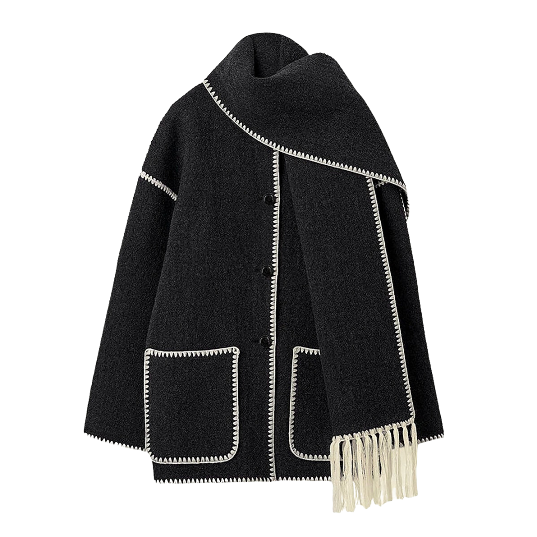 Clara | Women’s Scarf Jacket for Fall & Winter