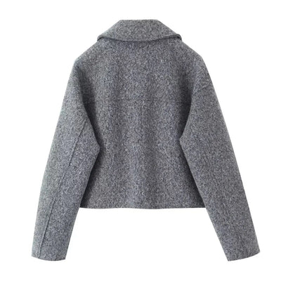 Lena | Trendy Cropped Jacket for Women – Casual Style