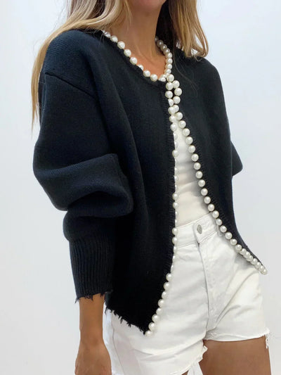 Clara | Stylish Pearl Cardigan for Women’s Everyday Wear