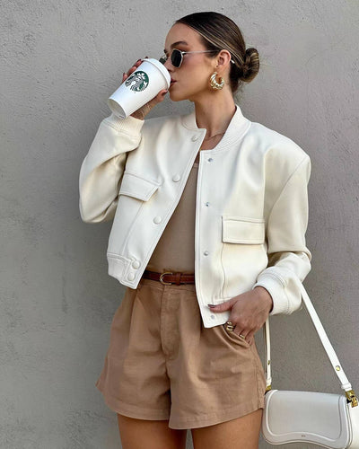 Lena | Women’s Bomber Jacket – Stylish & Versatile