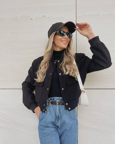 Lena | Women’s Bomber Jacket – Stylish & Versatile