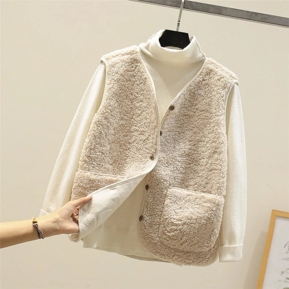 Chloe | Fleece Vest for Cold Days and Outdoor Activities