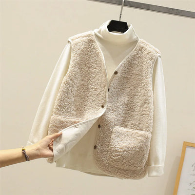 Chloe | Fleece Vest for Cold Days and Outdoor Activities