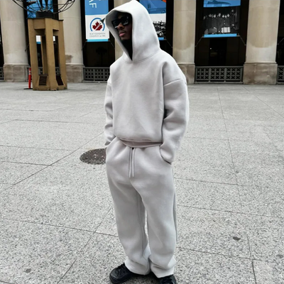 Darren | Jogger & Hoodie Set in Trendy Streetwear Look