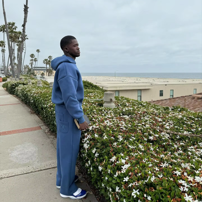 Darren | Jogger & Hoodie Set in Trendy Streetwear Look